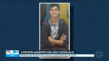 Polícia procura motorista que atropelou estudante em São Gonçalo; jovem teve morte cerebral